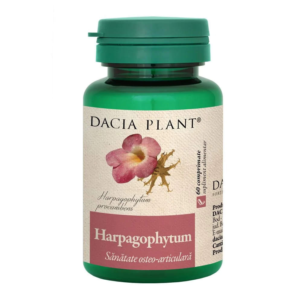 Harpagophytum, 60 Comprimate, Dacia Plant