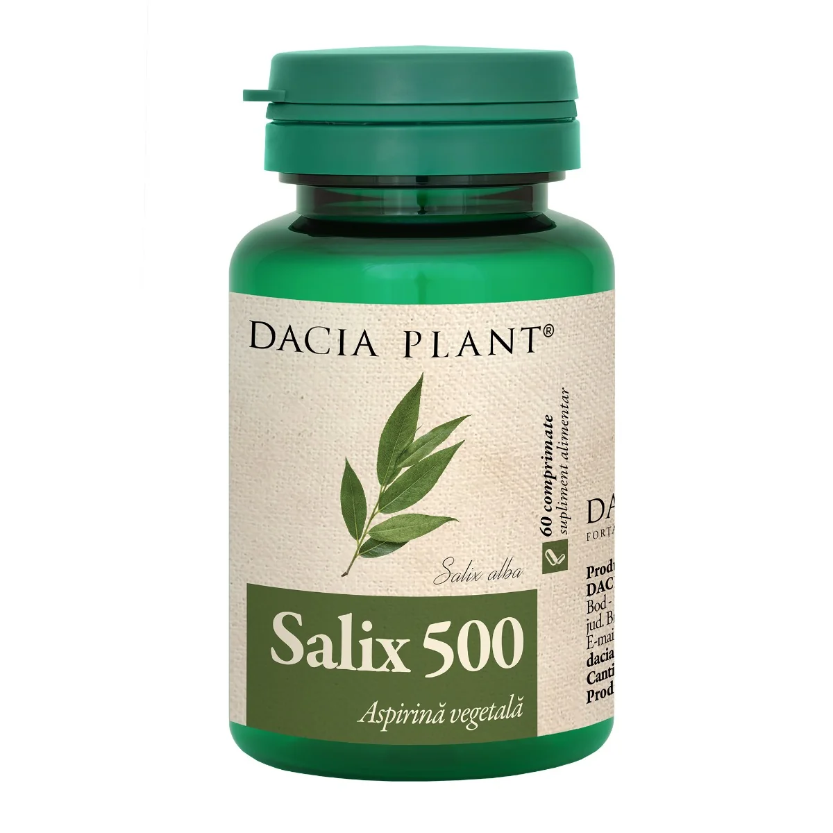 Salix, 60 Comprimate, Dacia Plant
