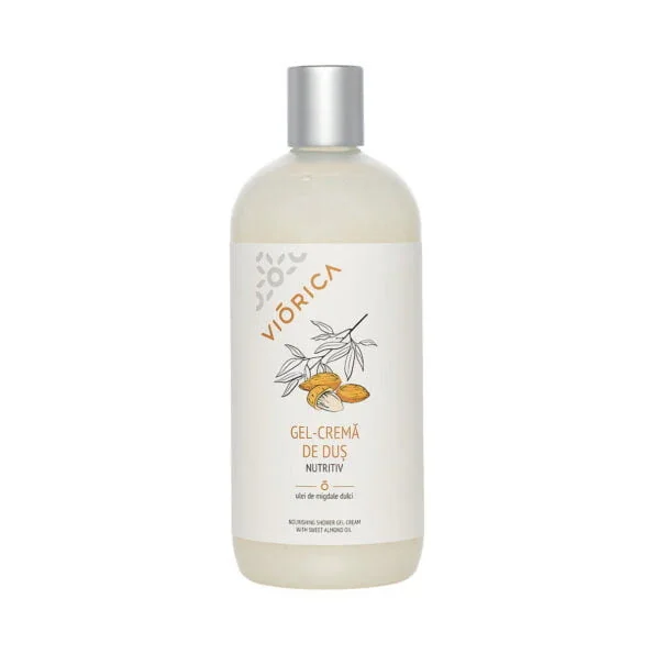 Gel-crema de dus nutritiv, 500ml, Viorica