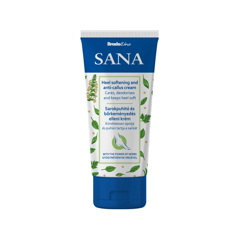 Crema hidratanta pentru calcaie, 100ml, Sana