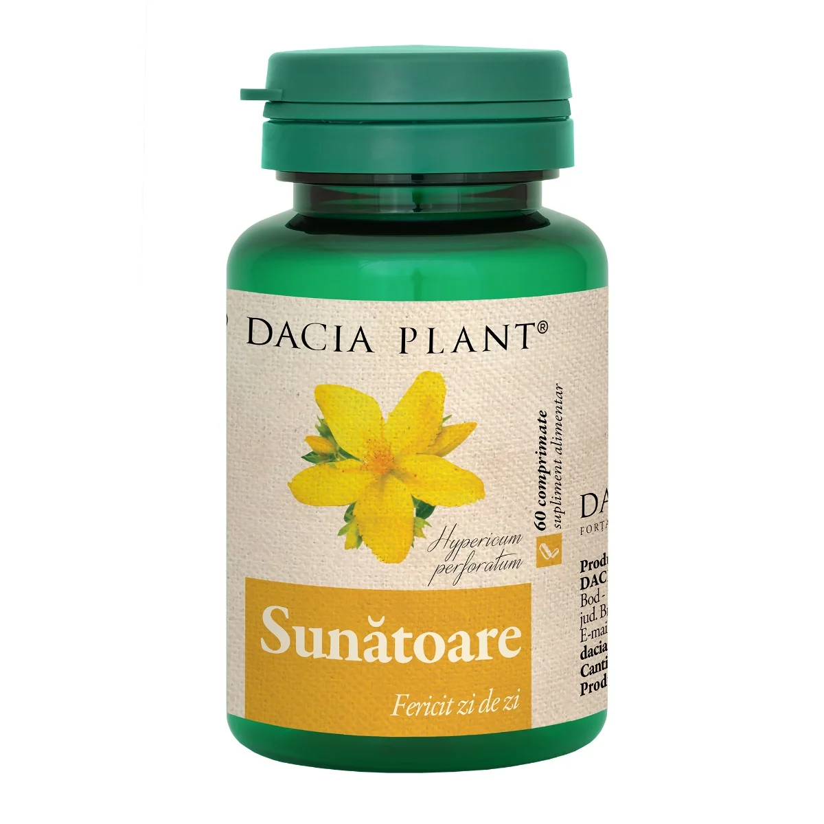 Sunatoare, 60 Comprimate, Dacia Plant