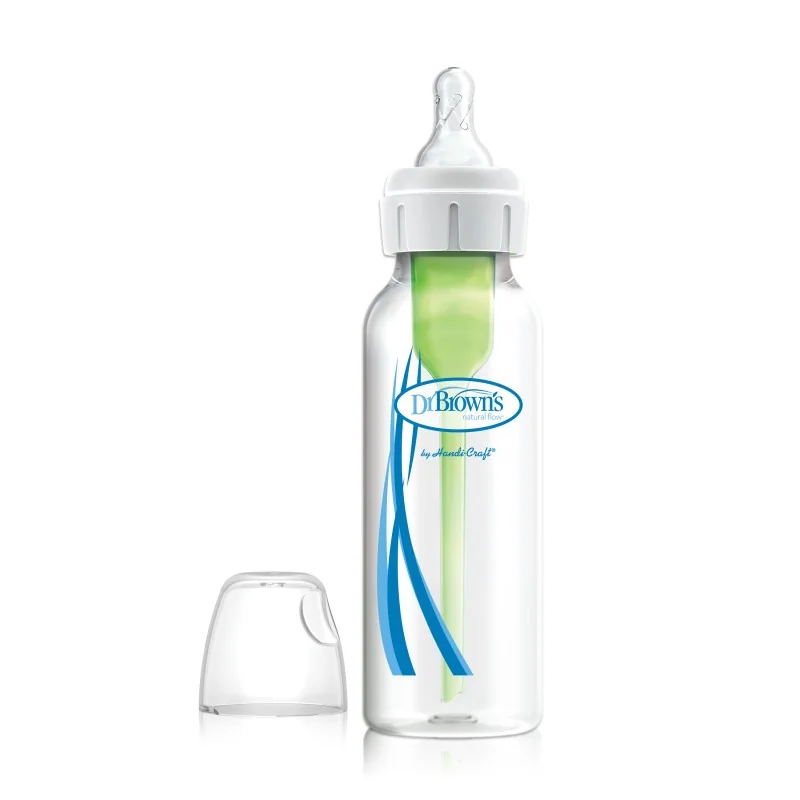 Biberon Anti-Colici Cu Gat Îngust Options+, 250ml, Dr. Brown's