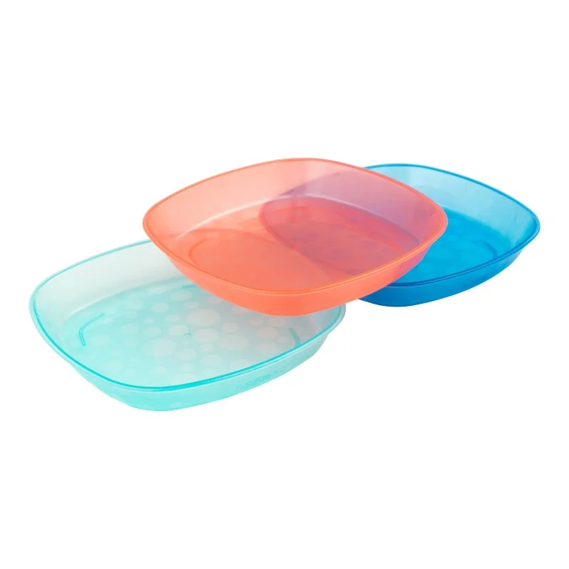 Set Farfurii Colorate, 3 Bucati, Dr. Brown's