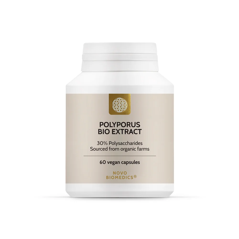 Extract de ciuperci Polyporus Bio, 60 capsule, Novo Biomedics