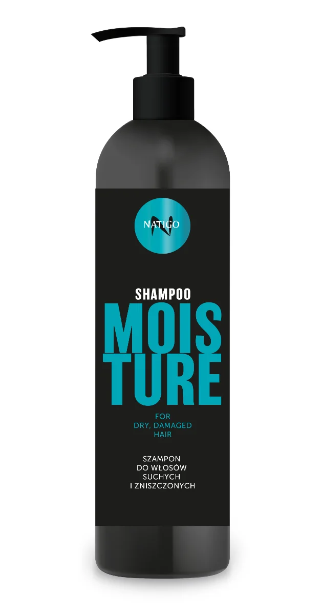 Sampon hidratant pentru par uscat si fragil, 500ml, Natigo