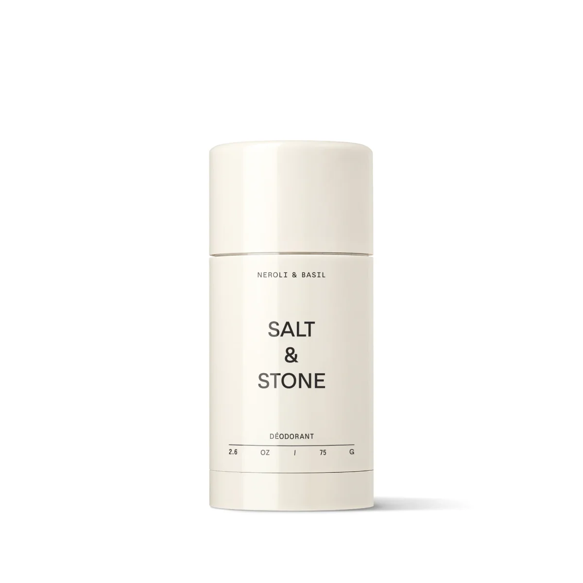 Deodorant cu Neroli si Busuioc Extra Strength, 75g, Salt & Stone