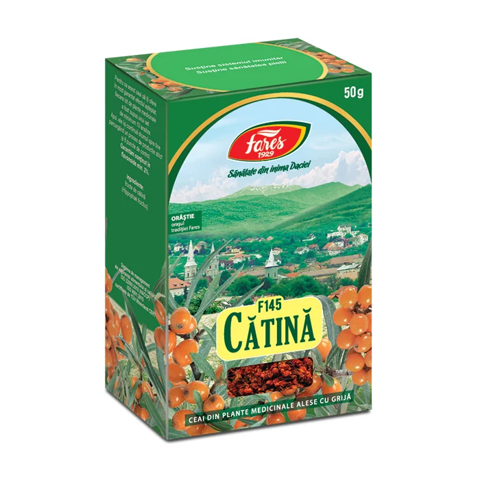 Ceai Fructe De Catina, 50g, Fares