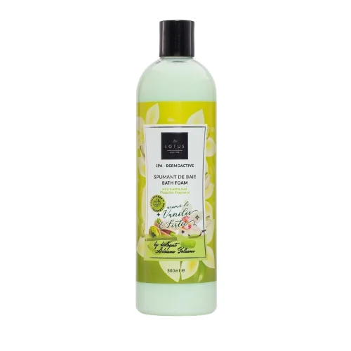 Spumant de baie cu apa de vanilie si fistic SPA Dermoactive, 500ml, Lotus Cosmetics