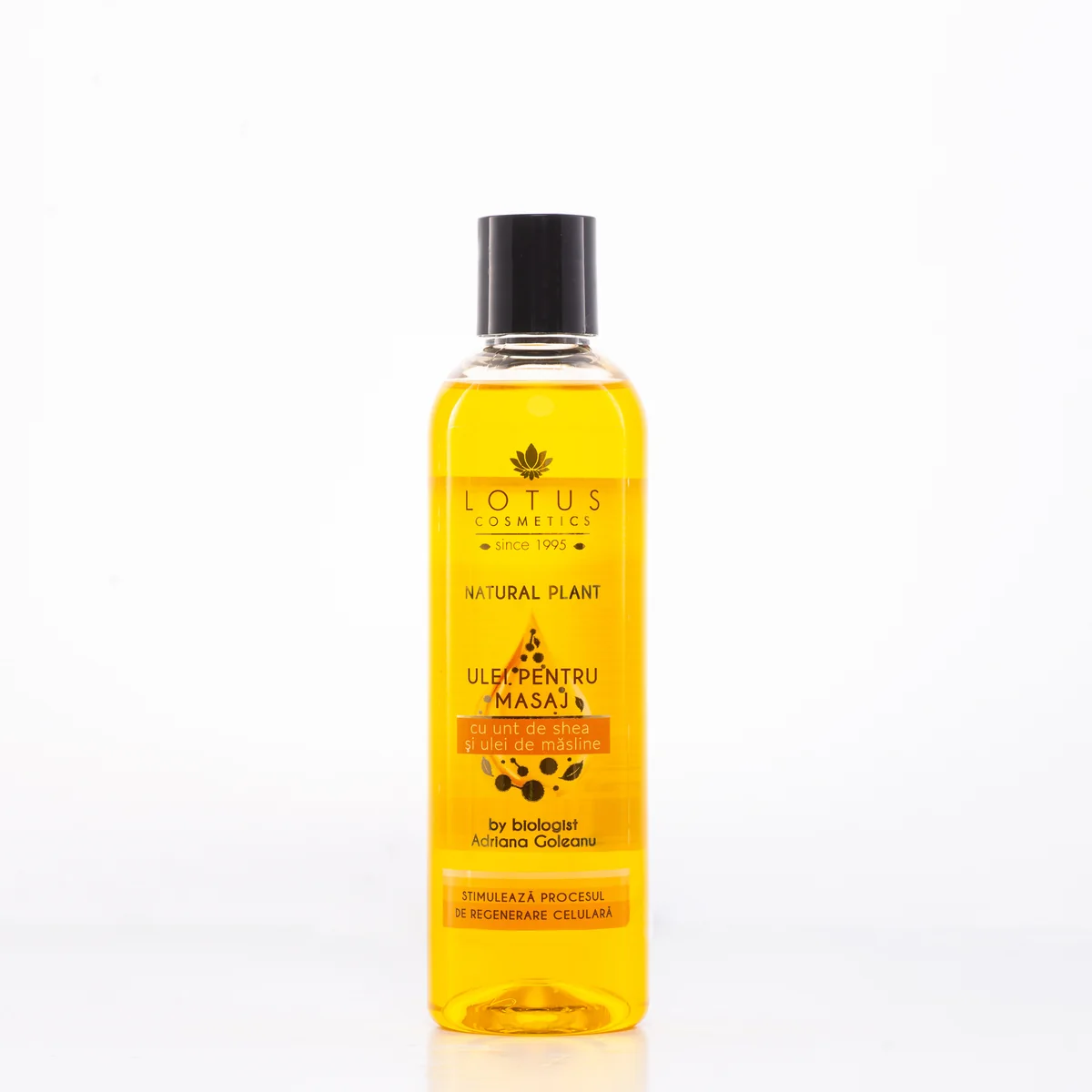 Ulei de masaj Natural Plant, 250ml, Lotus Cosmetics