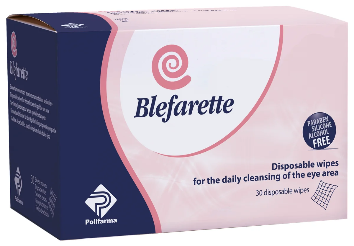 Servetele de unica folosinta pentru curatarea zilnica a zonei ochilor Blefarette, 30 bucati, NaturPharma