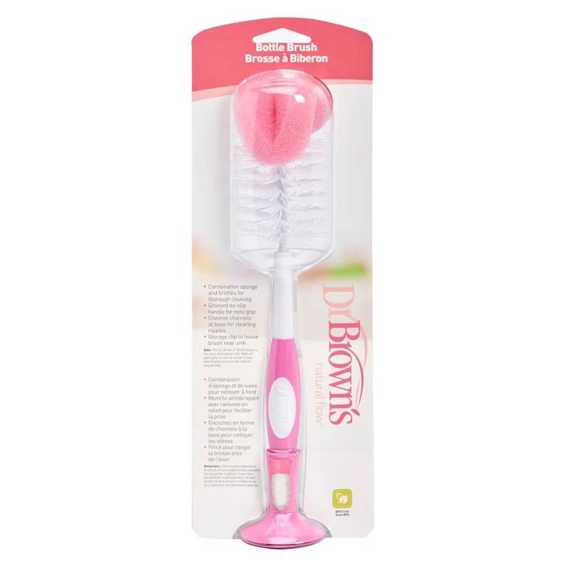 Perie Roz Pentru Biberoane, 1 Bucata, Dr. Brown's