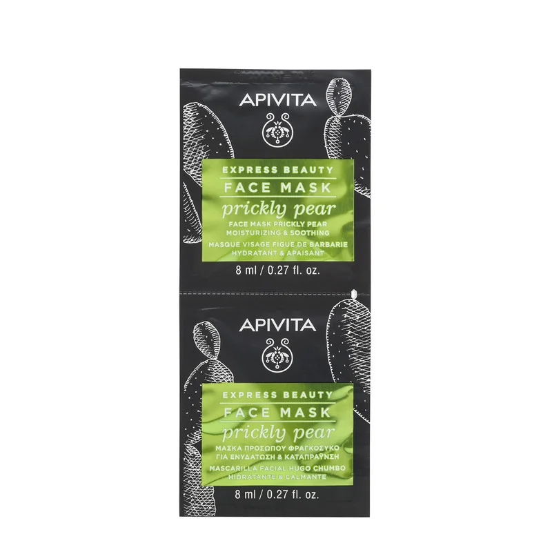 Apivita Express Masca Cactus, 2 x 8ml