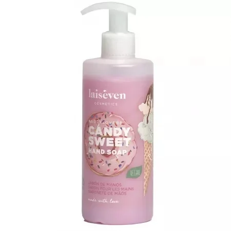Sapun lichid cu aroma de dulciuri Candy, 400ml, Laiseven