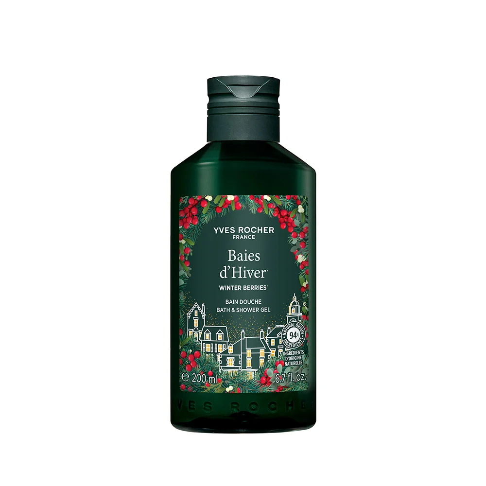 Gel de dus cu fructe rosii, 200ml, Yves Rocher
