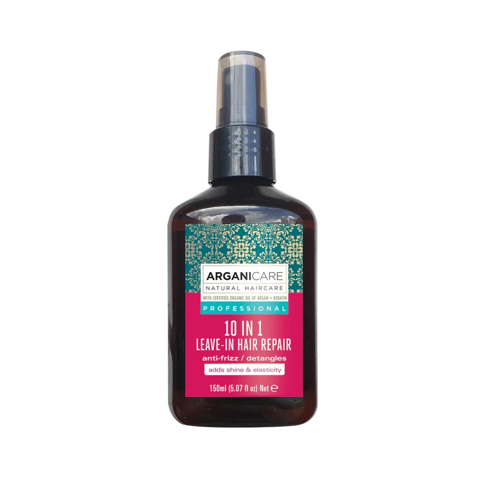 Spray reparator 10 in 1 fara clatire cu Keratina, 150ml, Arganicare