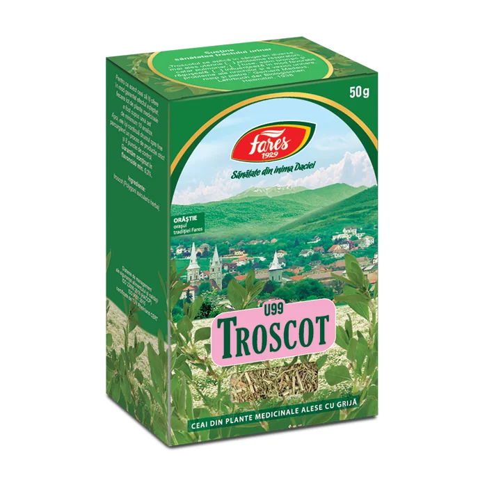 Ceai Troscot Iarbă U99, 50g, Fares