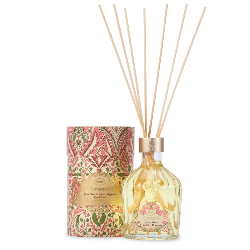 Parfum de camera Green Rose & Magnolie Alba, 245ml, Sabon