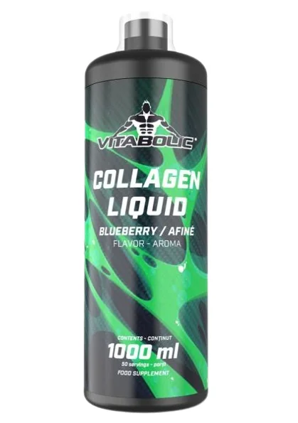 Collagen Liquid Blueberry Cherry, 1l, Vitabolic