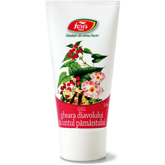 Gel Gheara Diavolului Si Untul Pamantului, 50ML, Fares
