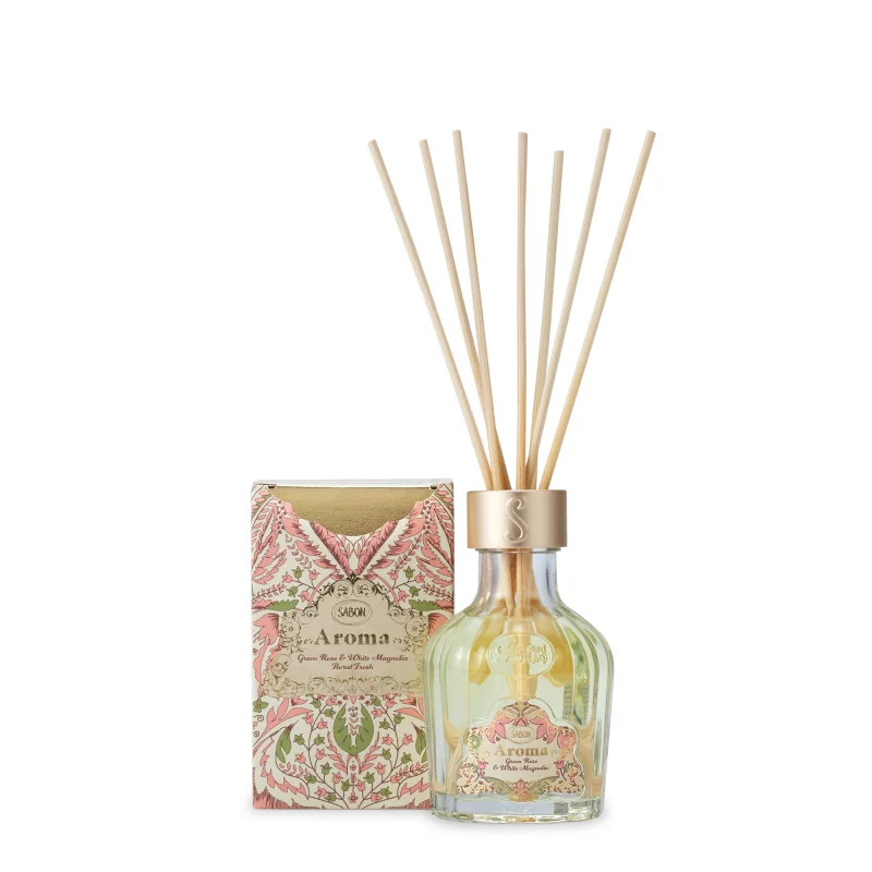 Parfum de camera Green Rose & Magnolie Alba, 100ml, Sabon