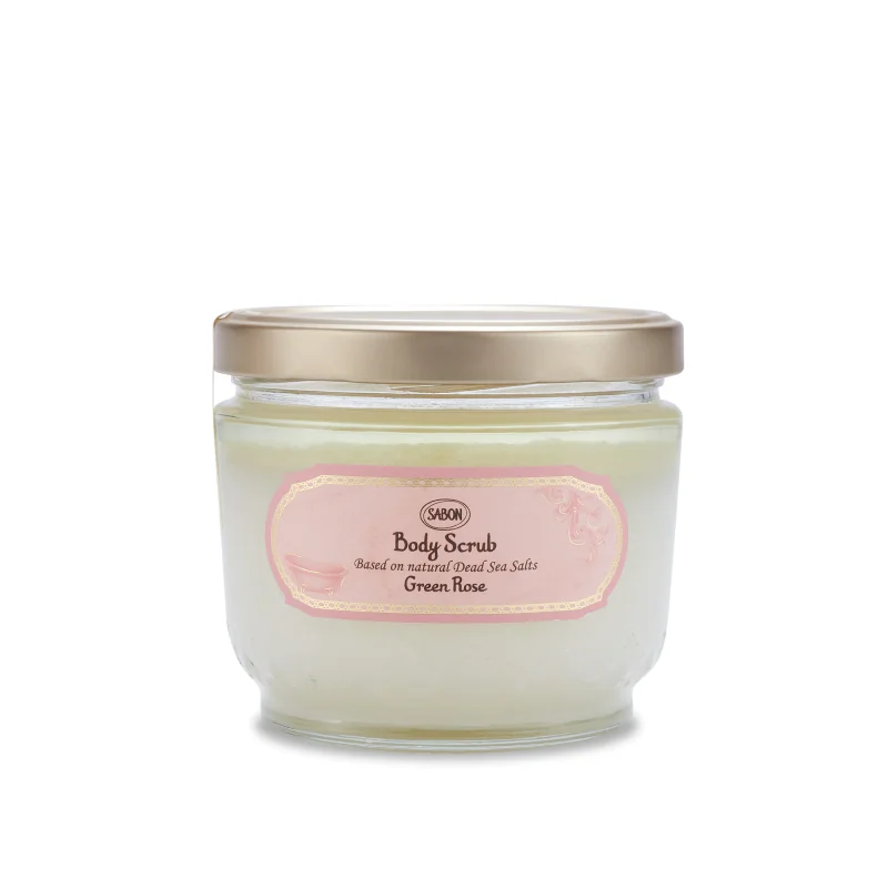 Exfoliant pentru corp Green Rose, 600g, Sabon