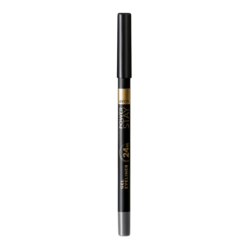 Creion gel pentru contur ochi Power Stay 24h Steel, 1.2g, Avon