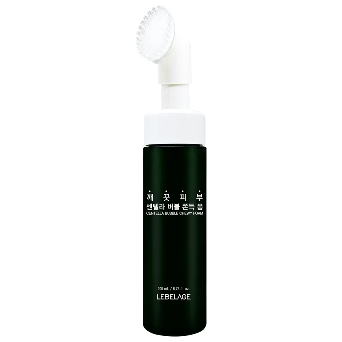 Spuma de curatare cu Centela Asiatica si perie de silicon, 200ml, Lebelage