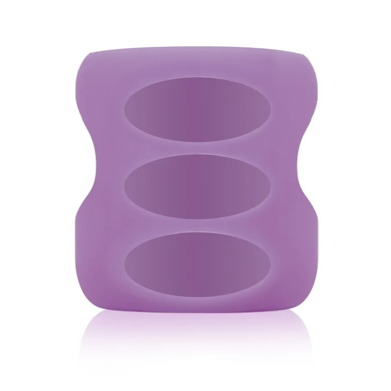 Protectie Silicon Pentru Biberon Din Sticla Cu Gat Larg Violet, 270ml, Dr. Brown's