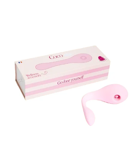 Vibrator clitoridian Coco Pink, 1 bucata, Puissante
