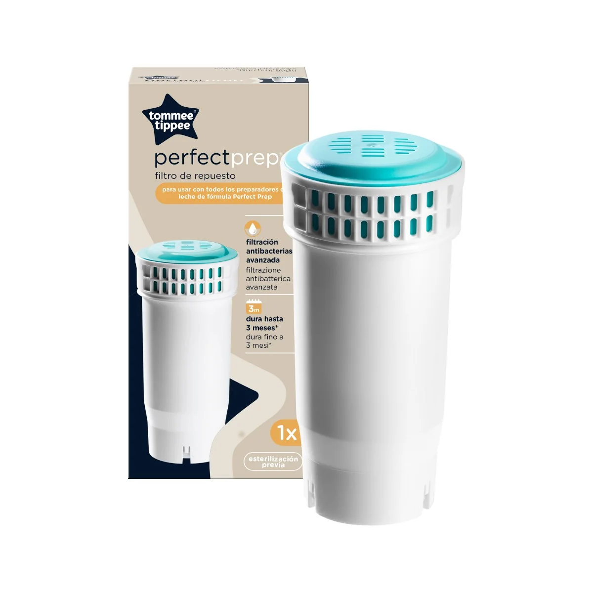 Filtru Aparat Pentru Prepararea Laptelui Praf, 1 Bucata, Tommee Tippee