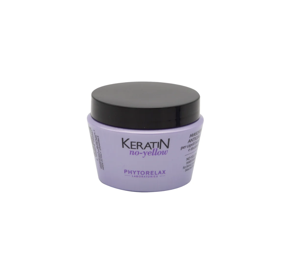 Masca pentru par blond decolorat si grizonat No Yellow, 250ml, Phytorelax