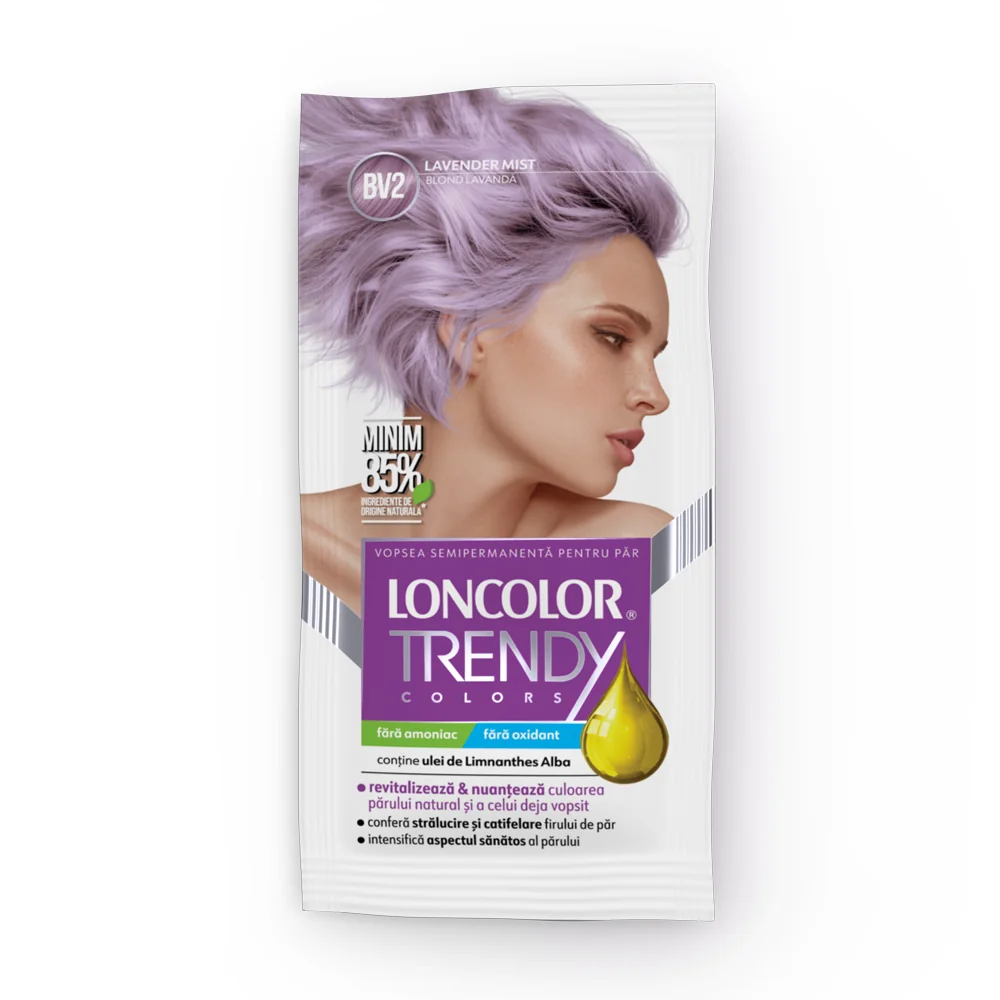 Vopsea de par semi-permanenta Trendy Colors BV2, 50ml, Loncolor