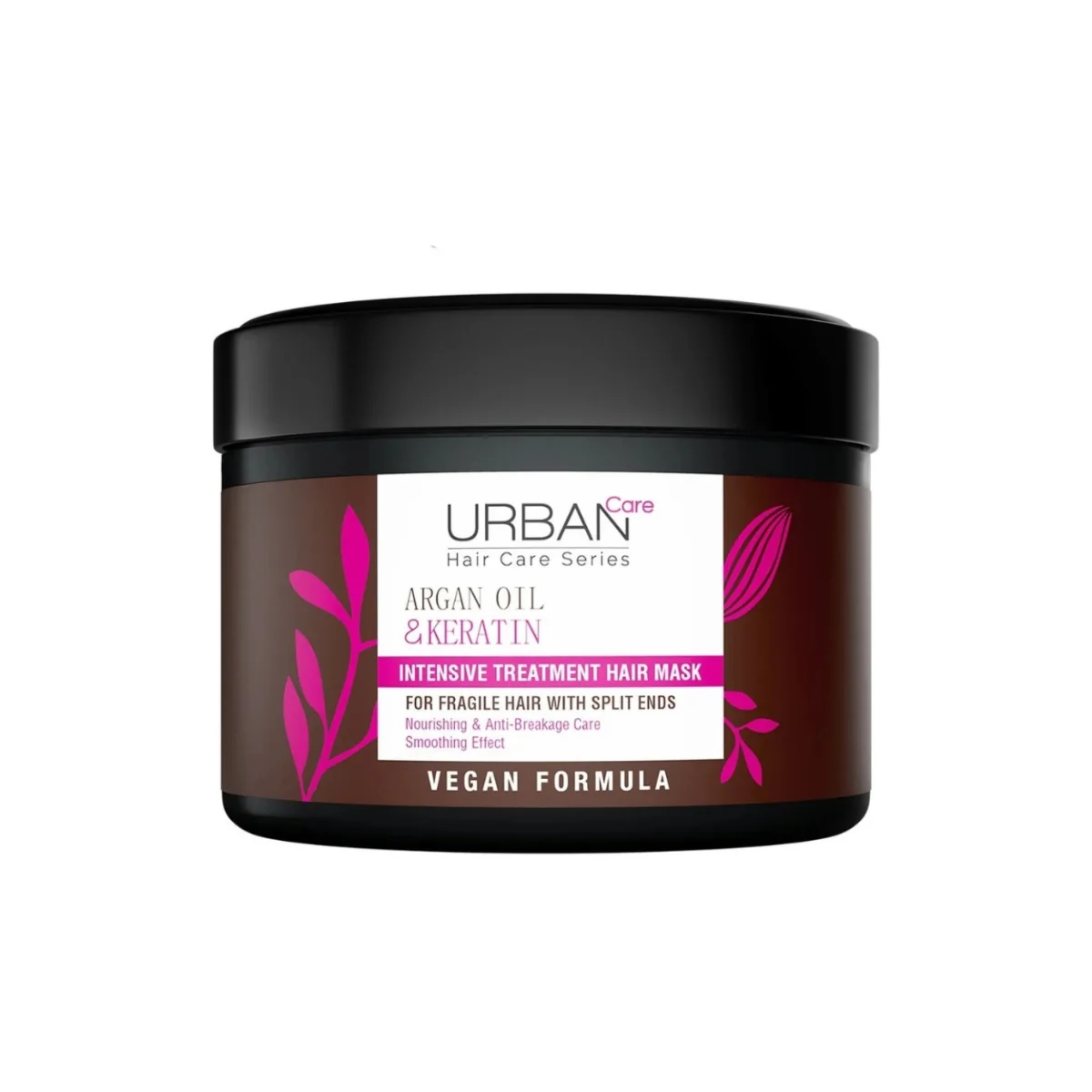 Masca de par intensiva cu Ulei de Argan si Keratina, 230ml, Urban Care