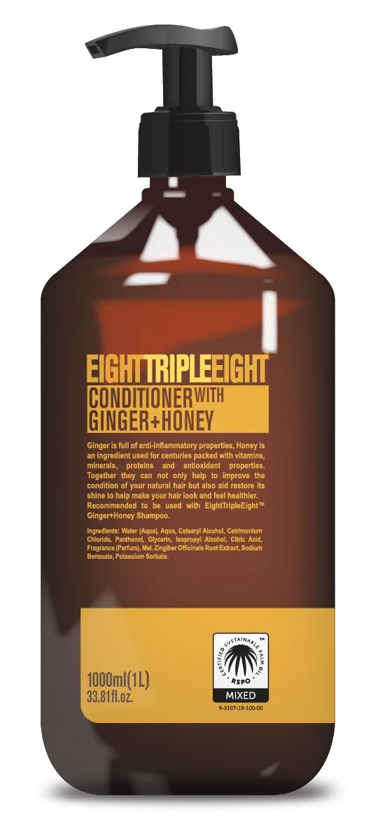 Balsam cu ghimbir si miere, 1000ml, Eight Triple Eight