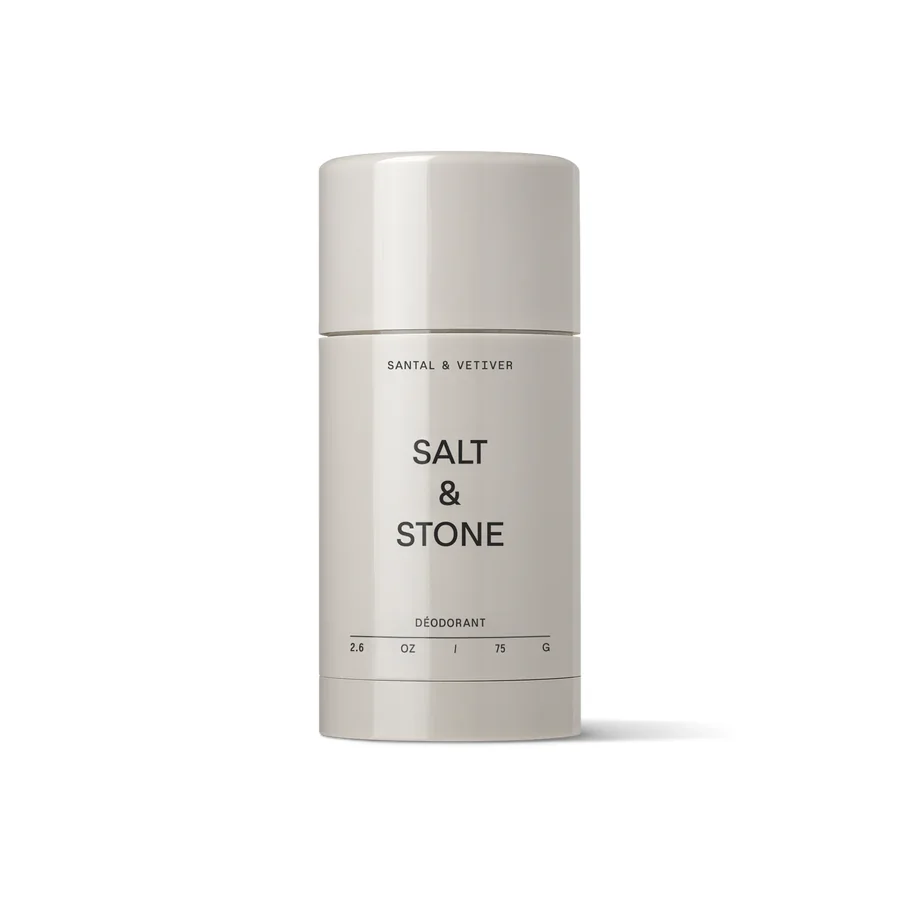 Deodorant cu Santal si Vetiver Extra Strength, 75g, Salt & Stone