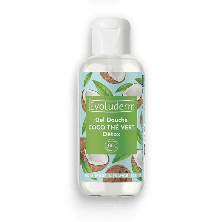 Gel de dus Pluie de Coco, 100ml, Evoluderm