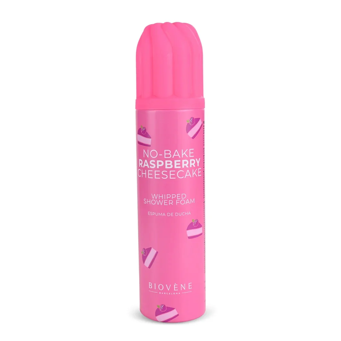 Gel de dus spuma Raspberry Cheesecake, 250ml, Biovene
