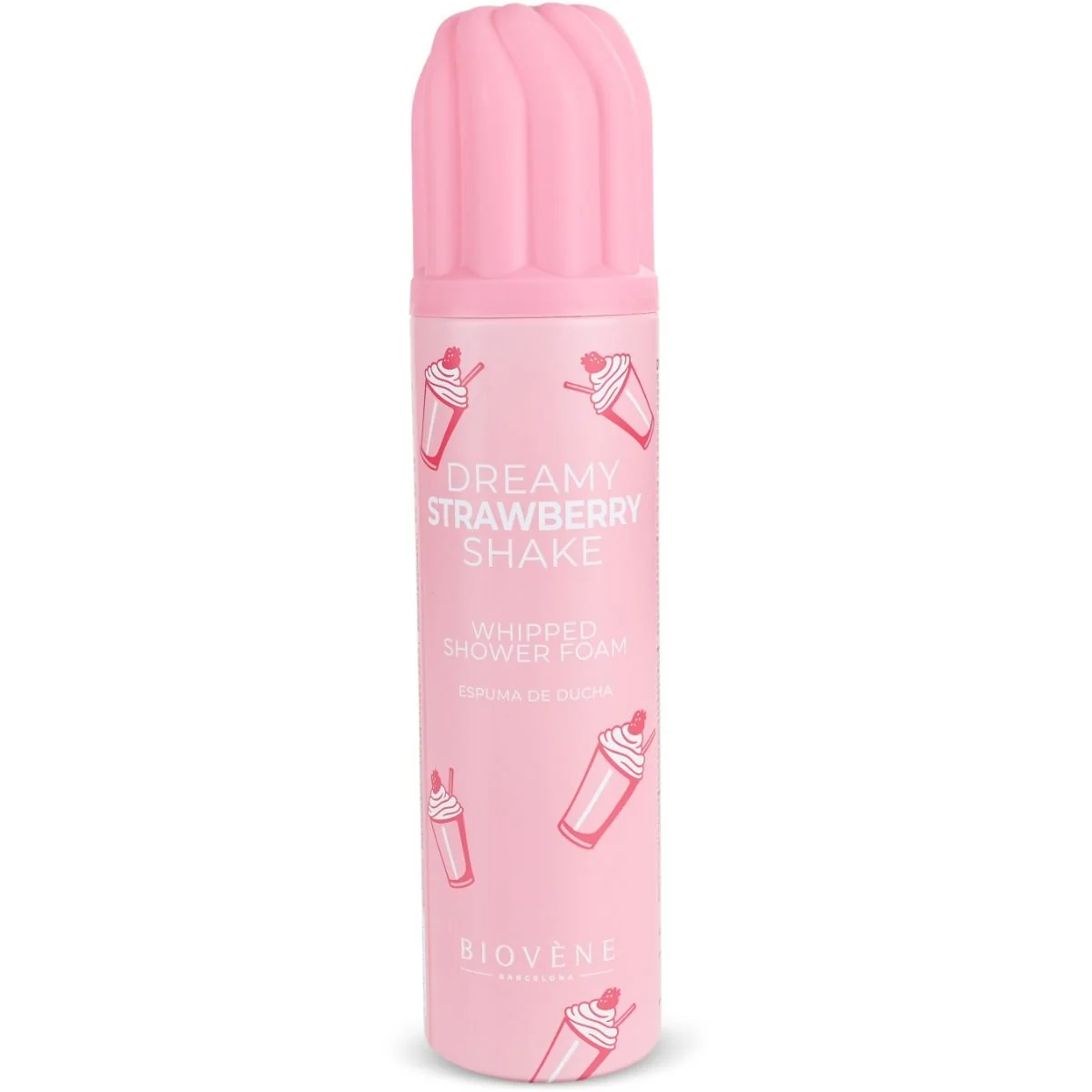 Gel de dus spuma Dreamy Straberry Shake, 250ml, Biovene