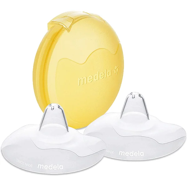 Protectii din silicon pentru mameloane marimea S, 2 bucati, Medela