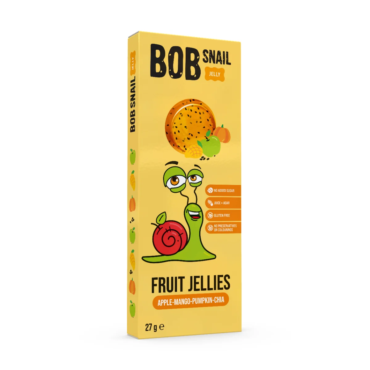 Jeleu din mar mango dovleac si chia, 27g, Bob Snail