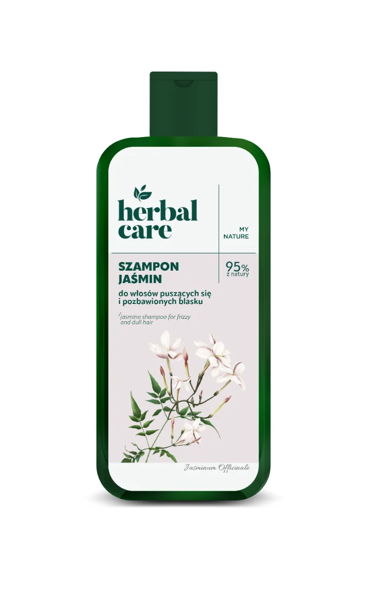 Sampon cu extract de iasomie pentru par rebel si lipsit de stralucire Herbal Care, 330ml, Farmona