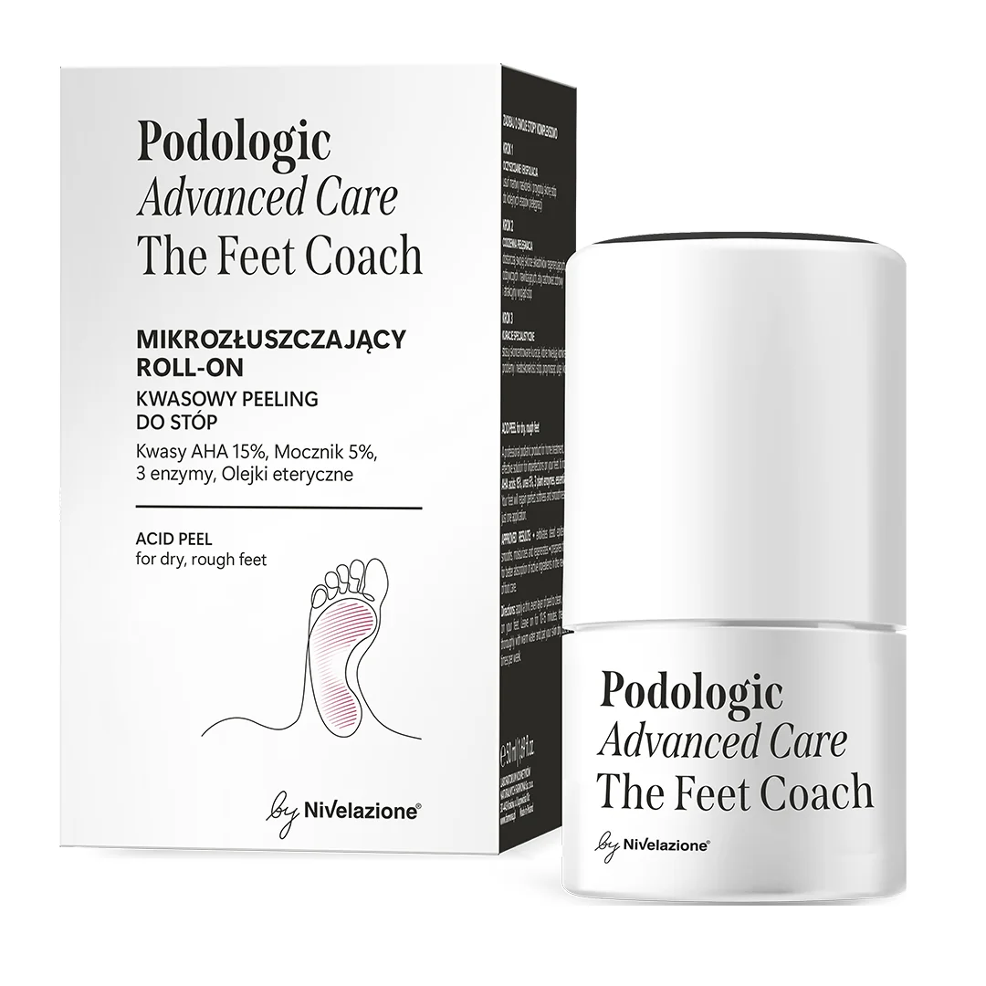 Roll-on exfoliant peeling cu acizi pentru picioare Podologic Advanced Care, 50ml, Farmona