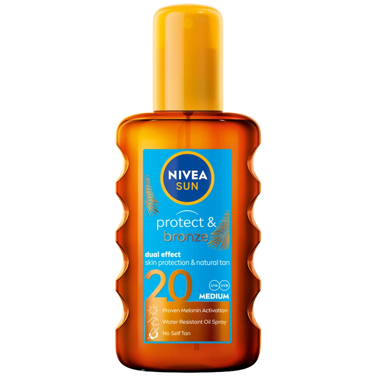 Ulei spray pentru bronzare cu protectie solara SPF20, 200ml, Nivea