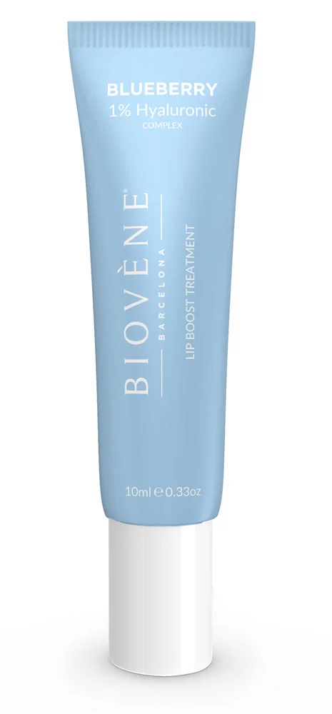 Ser pentru buze Tratament Boost Hydrating cu 1% Acid Hialuronic si Afine, 10ml, Biovene