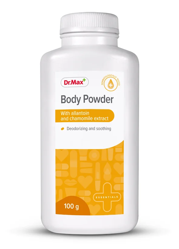 Dr. Max Pudra de talc pentru corp, 100g