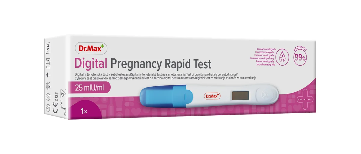 Dr.Max Test de sarcina digital rapid, 1 bucata