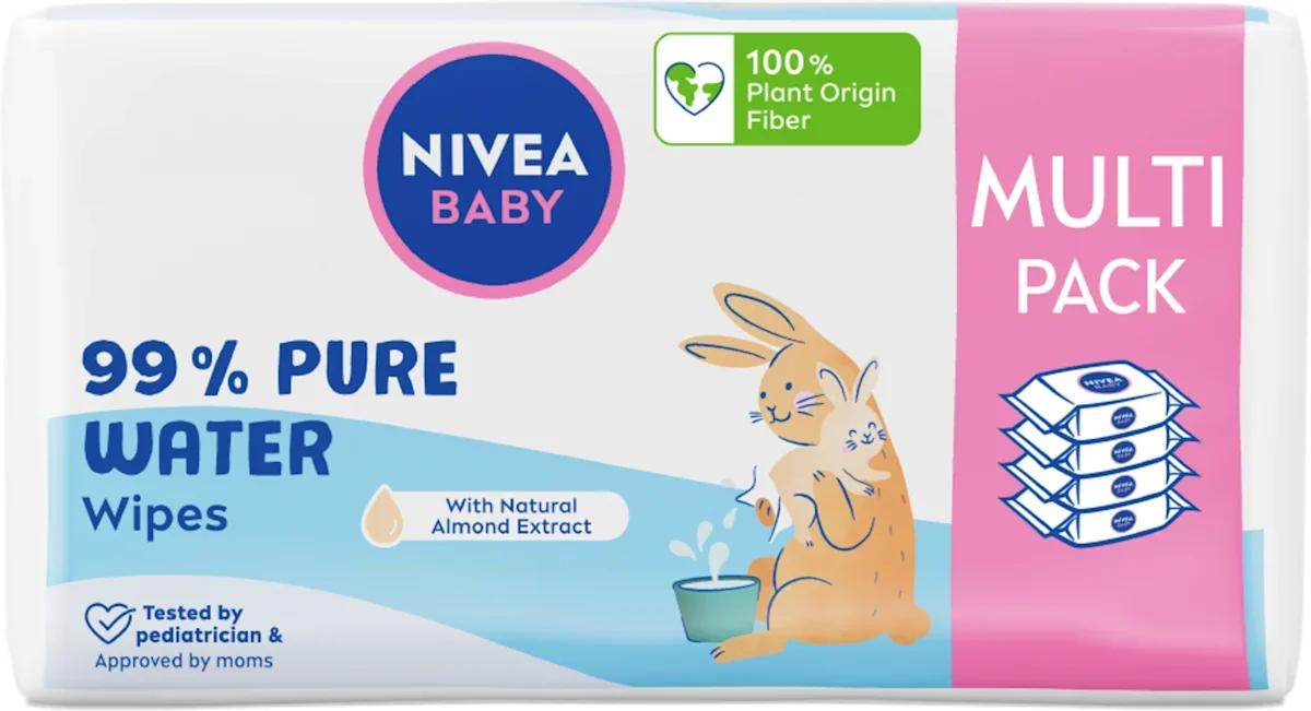 Servetele Economy Pack Fresh&Pure Baby, 4x57 bucati, Nivea