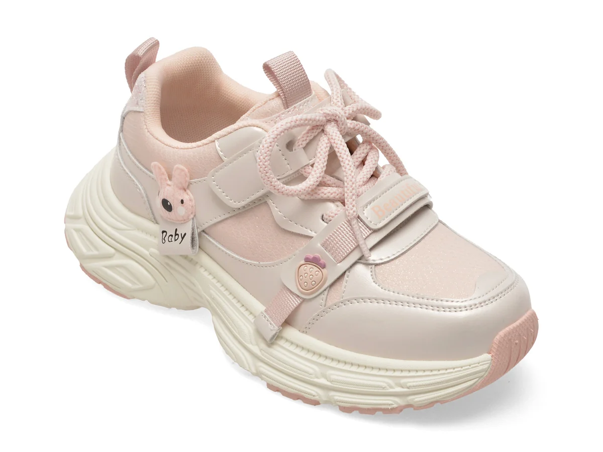 Pantofi sport SELECTION KIDS roz, 61087, din piele ecologica
