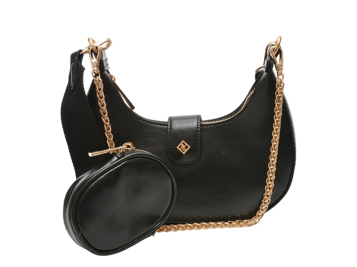 Geanta CALL IT SPRING neagra, MADELAINE 001, din piele ecologica
