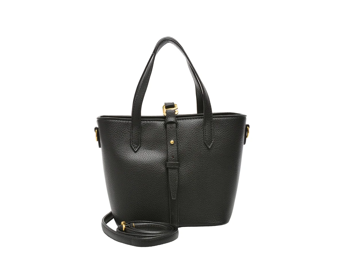 Geanta FLAVIA PASSINI neagra, 6803, din piele ecologica